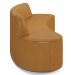 Sofá 5 Lugares para Sala de Estar Living 280cm Koane D06 Sintético Caramelo - Mpozenato