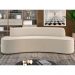 Sofá 5 Lugares para Sala de Estar Living 280cm Koane D06 Veludo Creme - Mpozenato