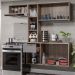 Sofá 5 Lugares para Sala de Estar Living 280cm Theo D06 Linho Mescla Chumbo - Mpozenato