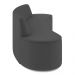 Sofá 5 Lugares para Sala de Estar Living 300cm Koane D06 Veludo Cinza - Mpozenato