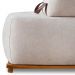 Sofá 6 Lugares Ilha 2 Módulos 220cm Viero S06 Boucle Bege - Mpozenato