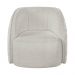 Sofá Decorativo 3 Lugares 288cm com Almofadas e Poltrona Zion M22 Bouclê Branco - Mpozenato