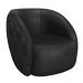 Sofá Decorativo 4 Lugares 318cm com Almofadas e Poltrona Zion M22 Sintético Preto - Mpozenato