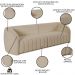 Sofá Decorativo 4 Lugares 332cm e Poltrona Meris M22 Bouclê Bege - Mpozenato