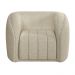 Sofá Decorativo 4 Lugares 332cm e Poltrona Meris M22 Bouclê Bege - Mpozenato