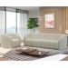 Sofá Decorativo 4 Lugares 332cm e Poltrona Meris M22 Bouclê Cru - Mpozenato