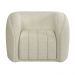 Sofá Decorativo 4 Lugares 332cm e Poltrona Meris M22 Bouclê Cru - Mpozenato