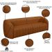 Sofá Decorativo 4 Lugares 332cm e Poltrona Meris M22 Sintético Caramelo - Mpozenato