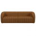 Sofá Decorativo 4 Lugares 332cm e Poltrona Meris M22 Sintético Caramelo - Mpozenato