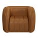 Sofá Decorativo 4 Lugares 332cm e Poltrona Meris M22 Sintético Caramelo - Mpozenato