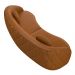 Sofá Decorativo com Almofadas 4 Lugares 318cm Tressê Zion M22 Sintético Caramelo - Mpozenato