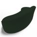 Sofá Living  3 Lugares 230cm Braço Direito Mozart D06 Veludo Verde - Mpozenato