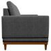 Sofá Living 160cm 2 Lugares Kayrós D05 Linho Chumbo - Mpozenato