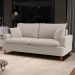 Sofá Living 2 Lugares 160cm com Almofadas Veras D05 Boucle Bege - Mpozenato