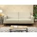 Sofá Living 200cm 3 Lugares Kayrós D05 Suede Bege - Mpozenato