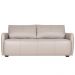 Sofá Living 3 Lugares Sala de Estar 220cm Virtus L07 Couro Bege - Mpozenato