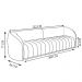 Sofá Living Decorativo 3 Lugares 252cm Meris M22 Bouclê Cru - Mpozenato
