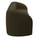 Sofá Living Decorativo 3 Lugares 292cm Meris M22 Veludo Marrom - Mpozenato