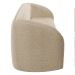 Sofá Living Decorativo 4 Lugares 332cm Meris M22 Bouclê Bege - Mpozenato