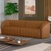 Sofá Living Decorativo 4 Lugares 332cm Meris M22 Sintético Caramelo - Mpozenato