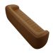 Sofá Living Decorativo 4 Lugares 332cm Meris M22 Sintético Caramelo - Mpozenato