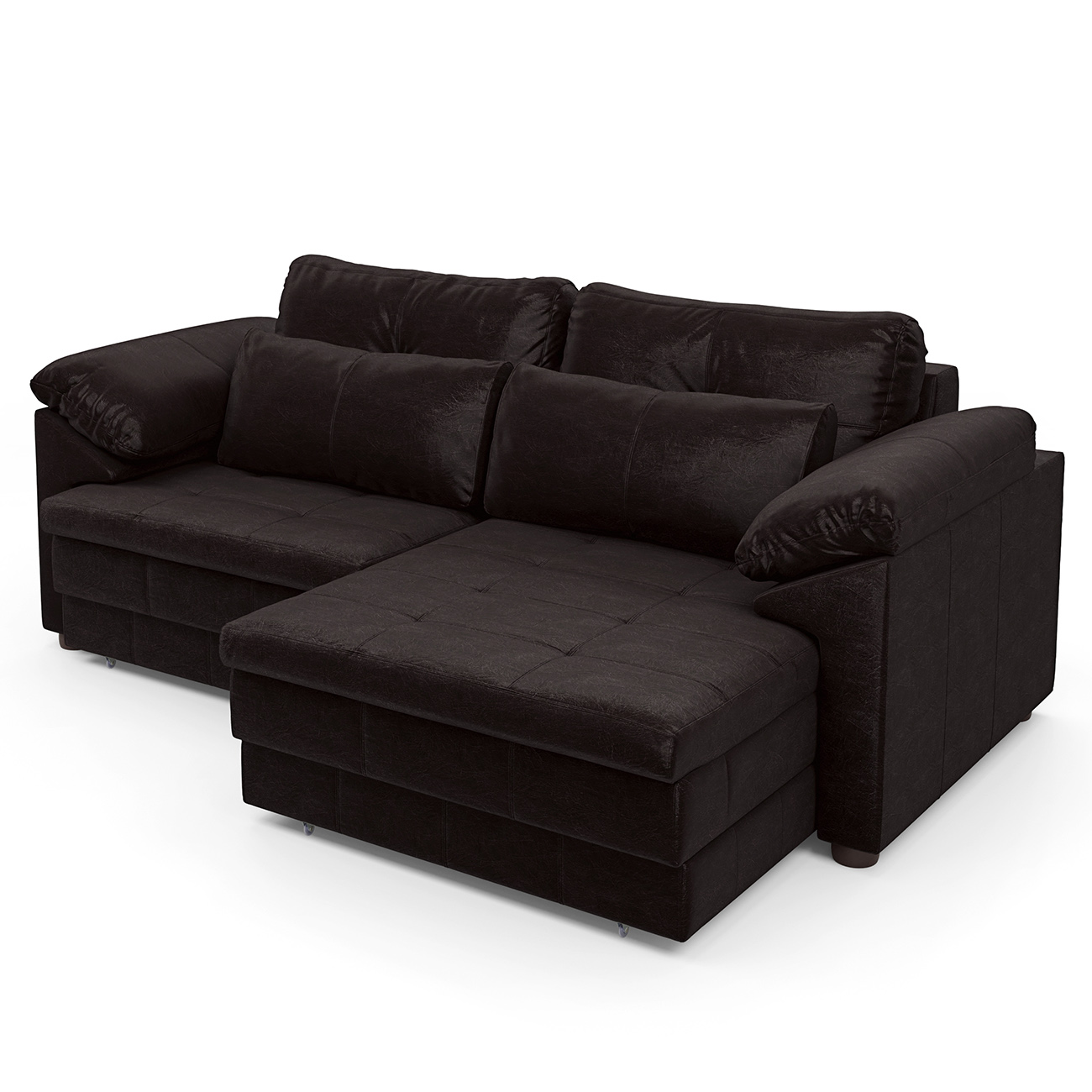 Sofá Retrátil 2 Lugares Para Sala 175cm Dijon Couro Bordô S07 - Mpozenato