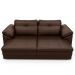 Sofá Retrátil 3 Lugares Para Sala 250cm Dijon Couro Caramelo S07 - Mpozenato