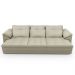 Sofá Retrátil 4 Lugares Para Sala 332cm Dijon Couro Creme S07 - Mpozenato