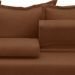 Sofá Retrátil Reclinável 3 Lugares 235cm Roma F05 Veludo Terracota - Mpozenato