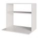 Suporte Micro-Ondas Forno Armário Aéreo 60cm 1 Prateleira Aura M24 Branco - Mpozenato