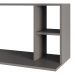 Suporte Micro-Ondas Forno Armário Aéreo 80cm 2 Prateleiras Maya M24 Grafite - Mpozenato