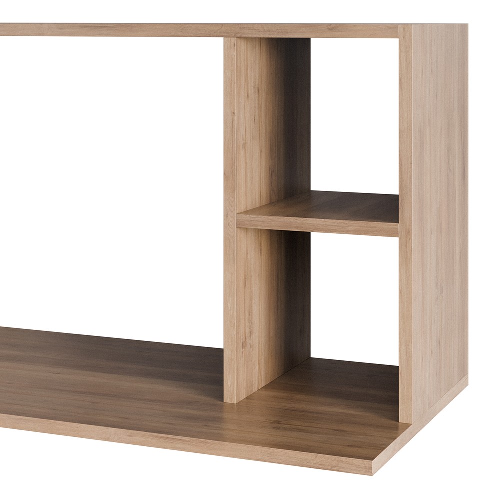 Suporte Micro-Ondas Forno Armário Aéreo 80cm 2 Prateleiras Maya Z34 Freijó - Mpozenato