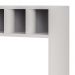 Suporte Micro-Ondas Forno Armário Aéreo com Adega 60cm Lótus M24 Branco - Mpozenato