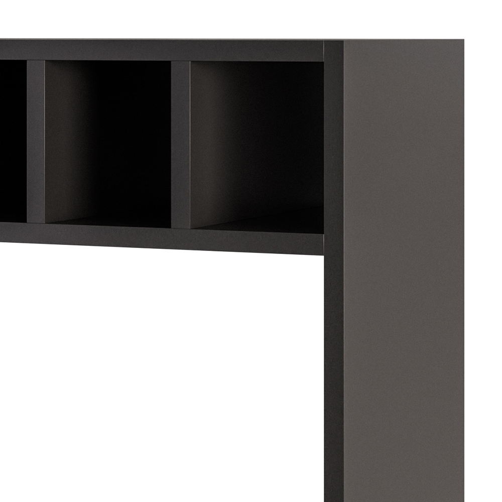 Suporte Micro-Ondas Forno Armário Aéreo com Adega 60cm Lótus M24 Preto - Mpozenato