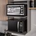 Suporte Micro-Ondas e Forno Armário Aéreo 60cm Turim M24 Grafite - Mpozenato
