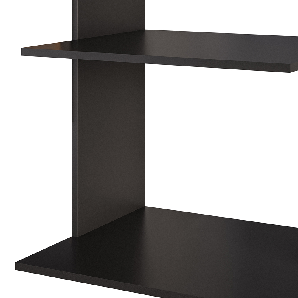 Suporte Micro-Ondas e Forno Armário Aéreo 60cm Turim M24 Preto - Mpozenato