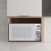 Suporte Micro-ondas Forno 58cm Aéreo Grace Carvalho Oak Z44 - Mpozenato