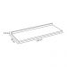 Tampo Com Vista 120cm Para Balcão D02 Amendola Touch - Mpozenato