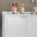 Tampo Para Balcão de Cozinha 178cm MDP Z34 Branco           - Mpozenato