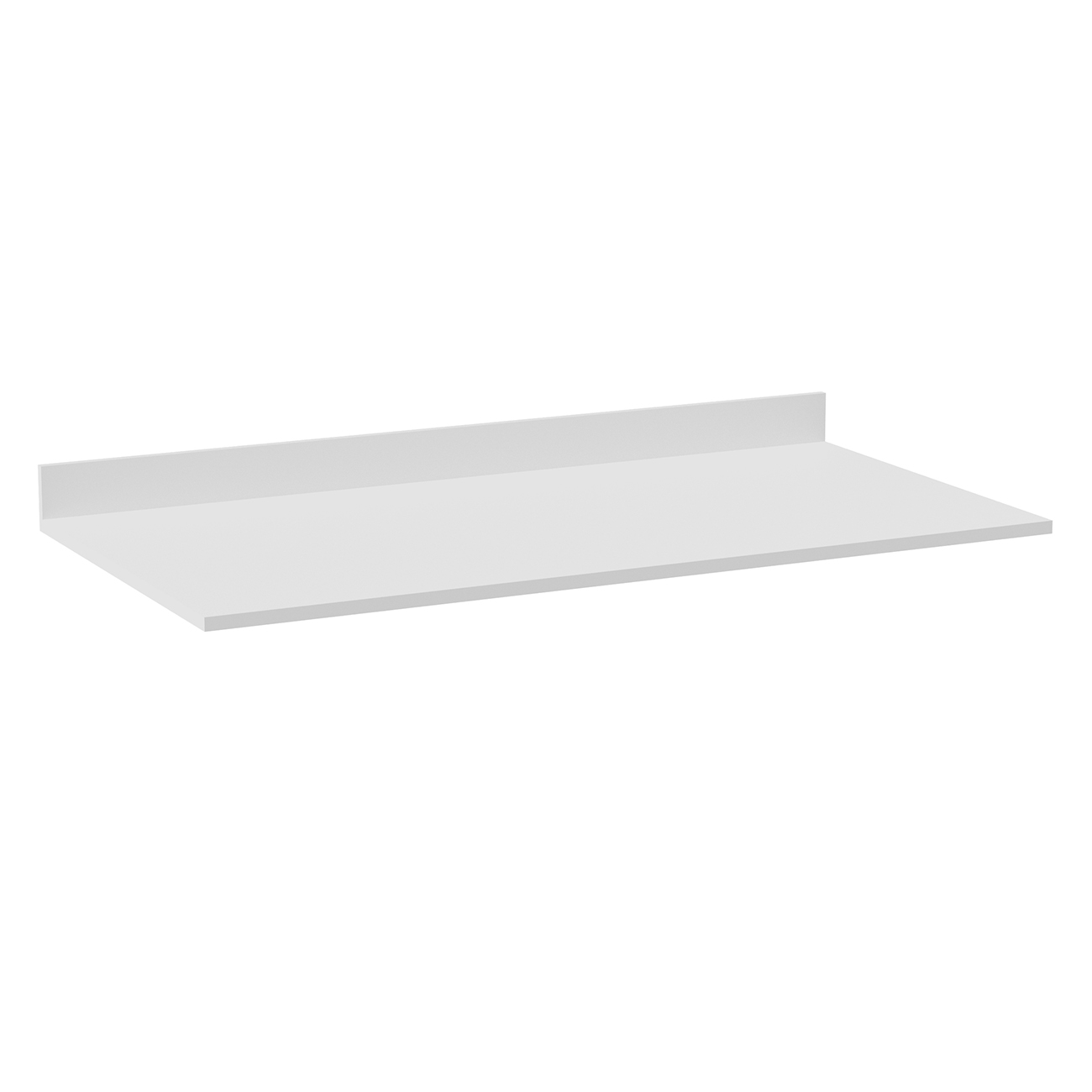 Tampo Para Balcão de Cozinha 98cm MDP Z34 Branco            - Mpozenato