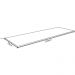 Tampo para Balcão de Cozinha 120cm MDP K02 Nogueira - Mpozenato