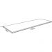 Tampo para Balcão de Cozinha 150cm MDP Lina K02 Vanilla - Mpozenato