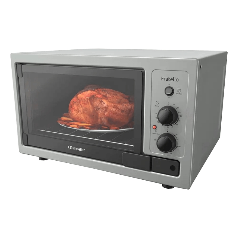 Forno Elétrico Mueller Fratello, 44l, Titânio - 220v