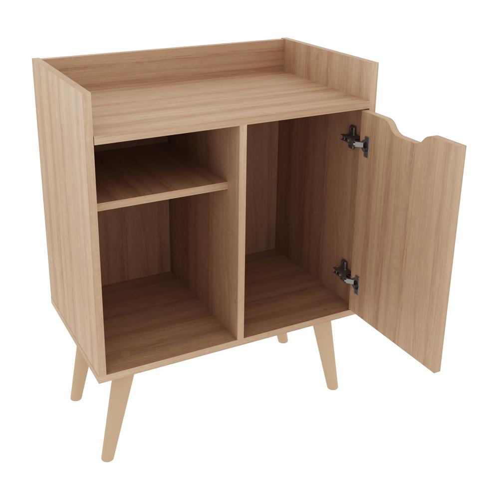 Adega Bar 60cm com 1 Porta Multimóveis CR50064 Amêndoa