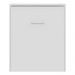 Aparador Bar com Mesa Dobrável  Multimóveis Ibiza FG1000 Branco