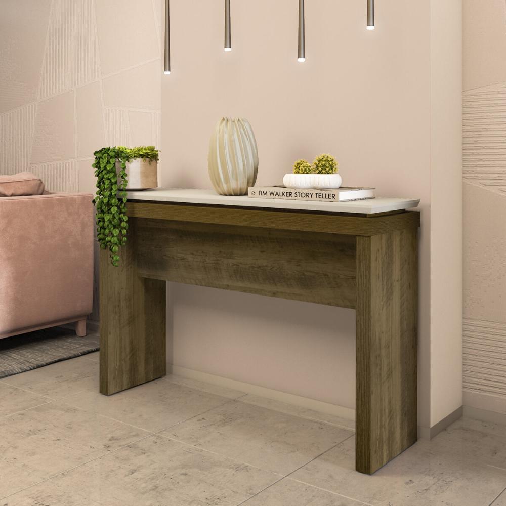 Aparador Buffet 120cm Multimóveis CR50124 Pinho/Off White
