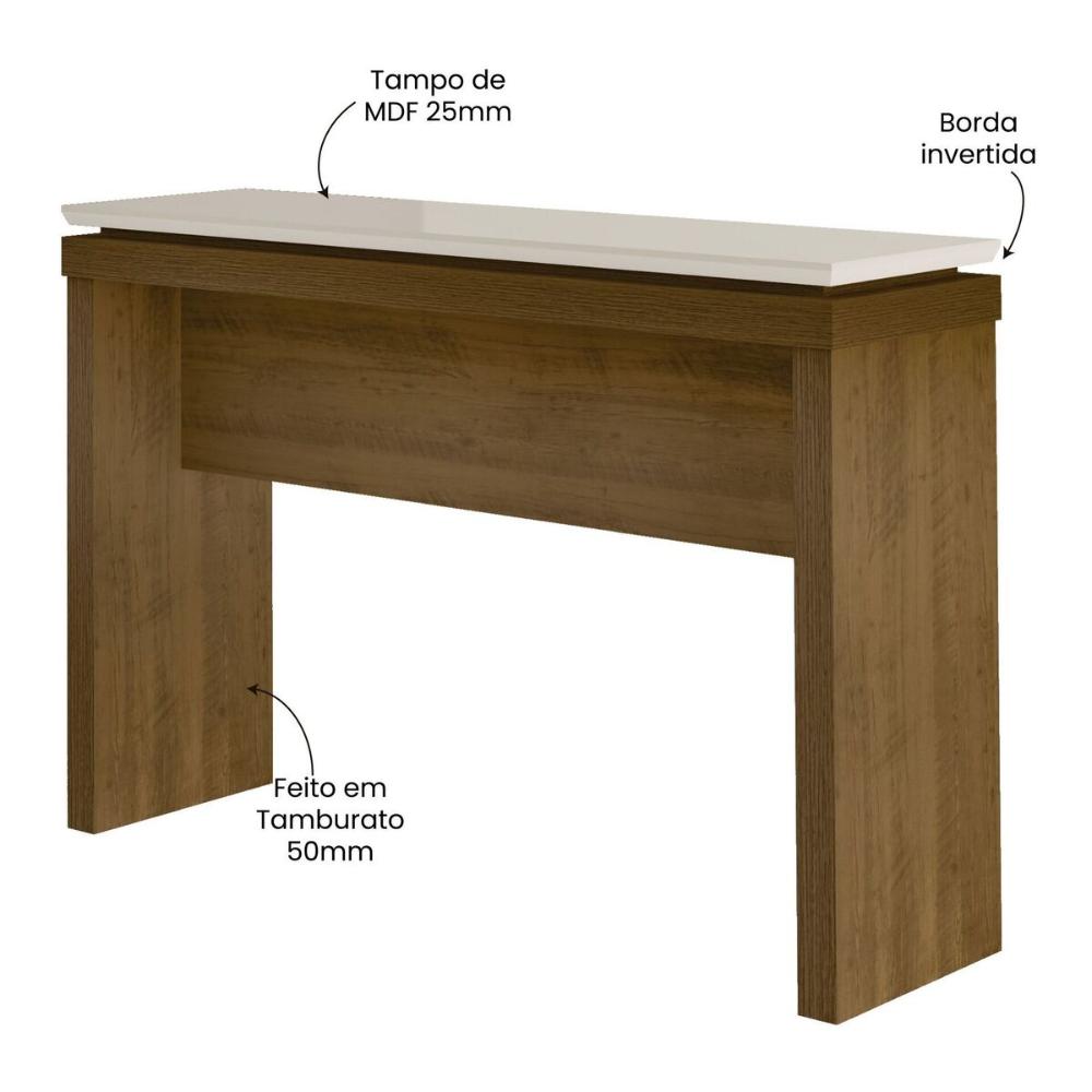 Aparador Buffet 120cm Multimóveis CR50124 Pinho/Off White