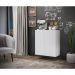 Aparador Buffet 2 Portas Suspenso Veneza Multimóveis V3608 Branco