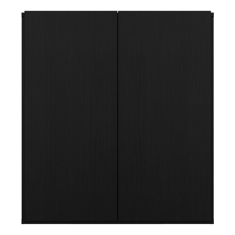 Aparador Buffet 2 Portas Suspenso Veneza Multimóveis V3608 Preto