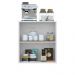Aparador Buffet 2 Portas Veneza Multimóveis V3603 Branco